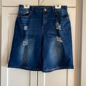 Ladies Jean Shorts